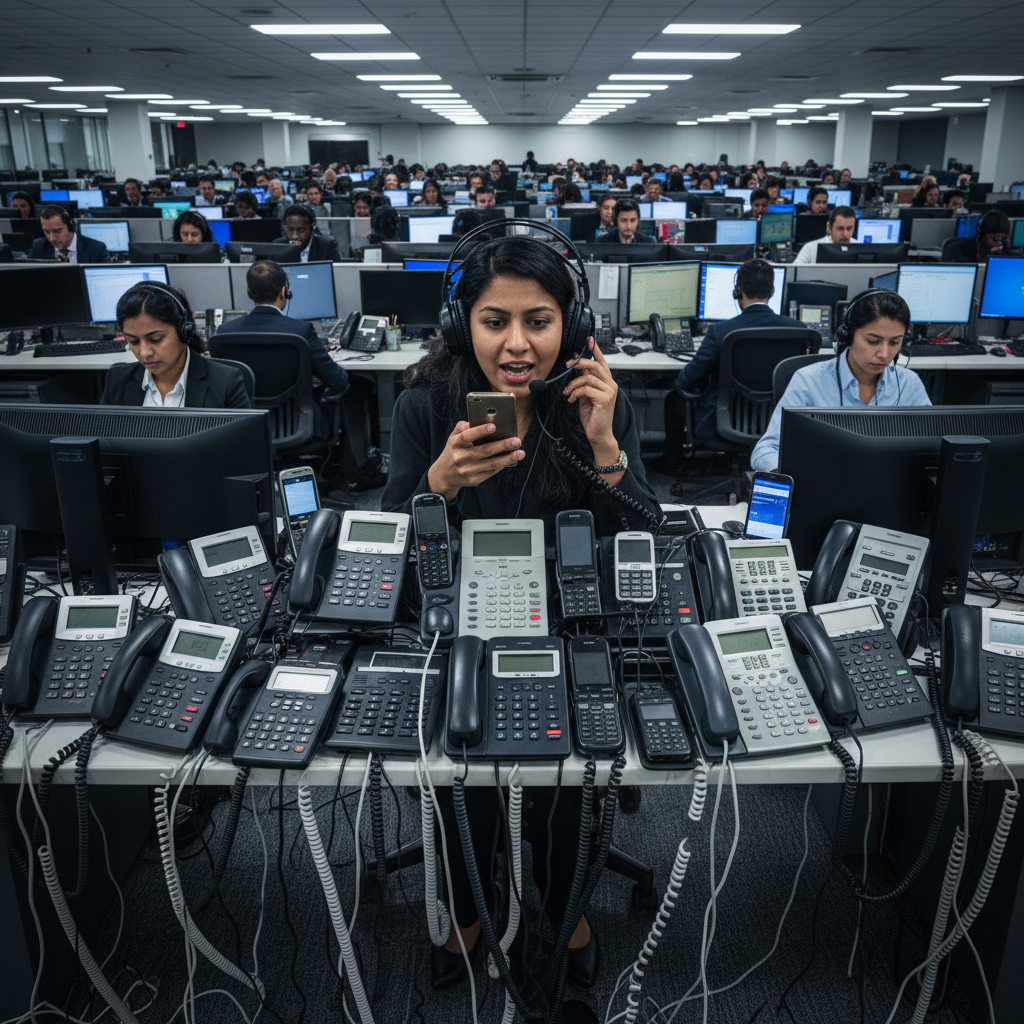 When the phone calls did not stop